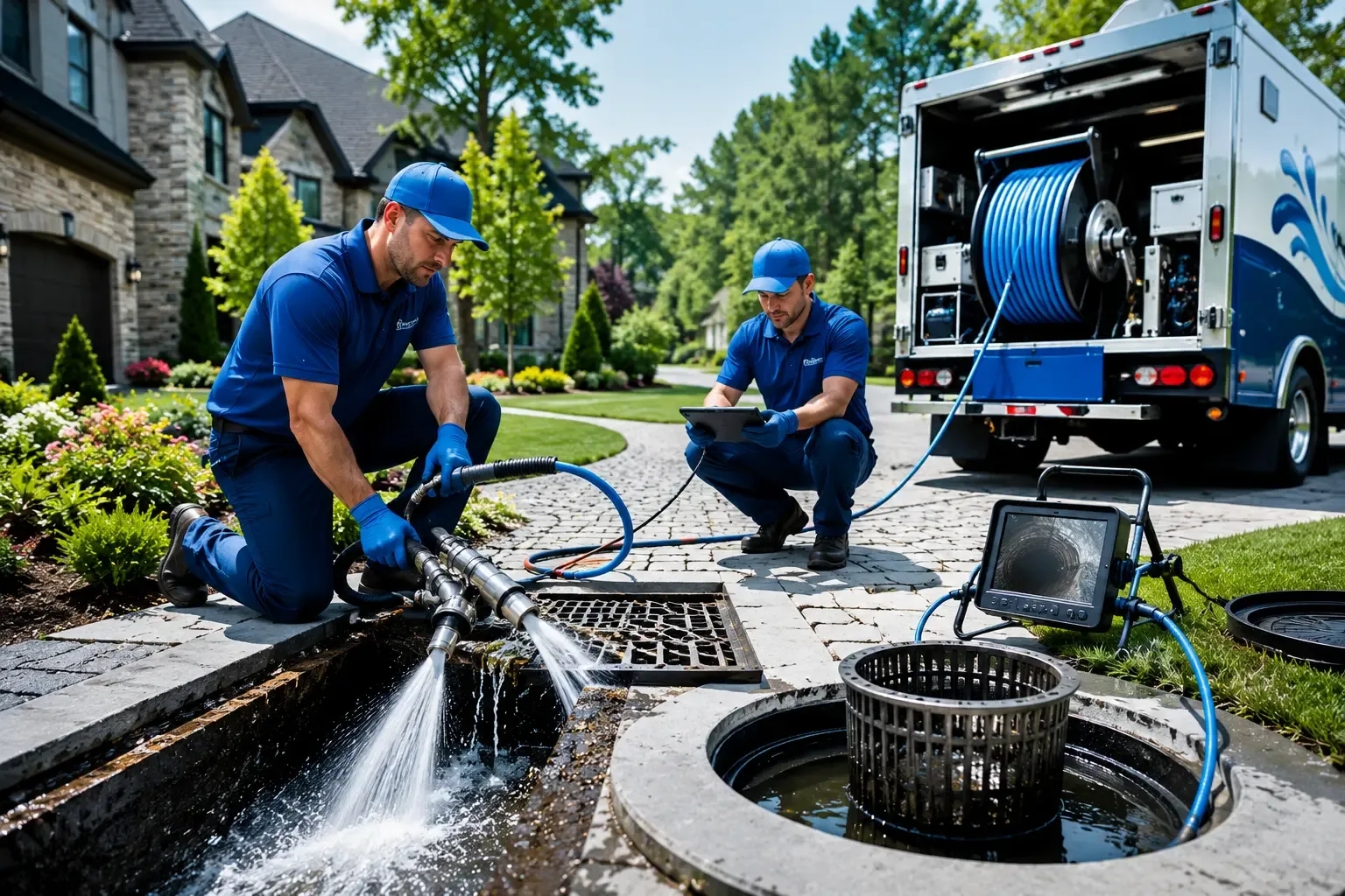 Local outdoor drain cleaning professionals in Singer, LA